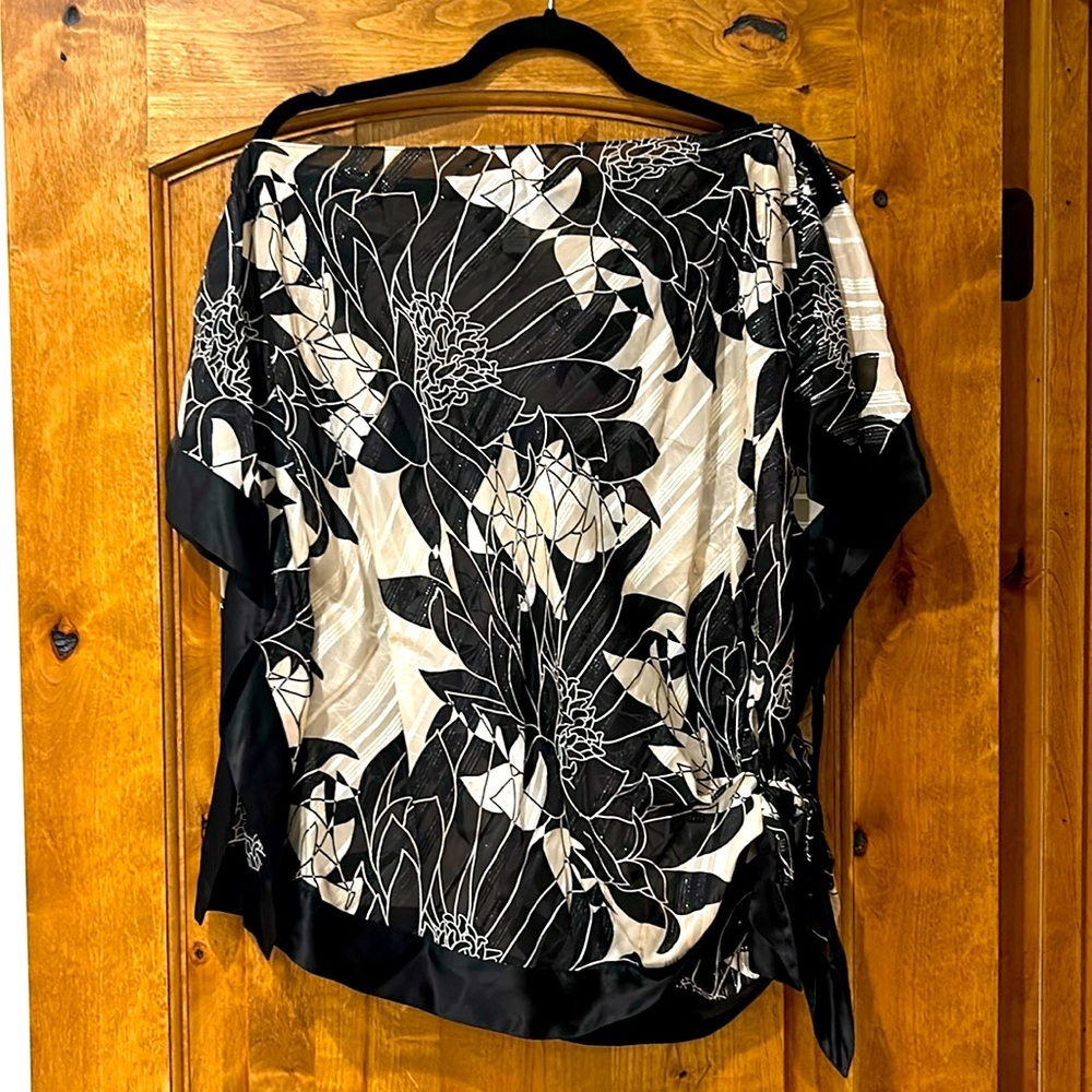 Banana Republic Shimmery Tie Waist Top